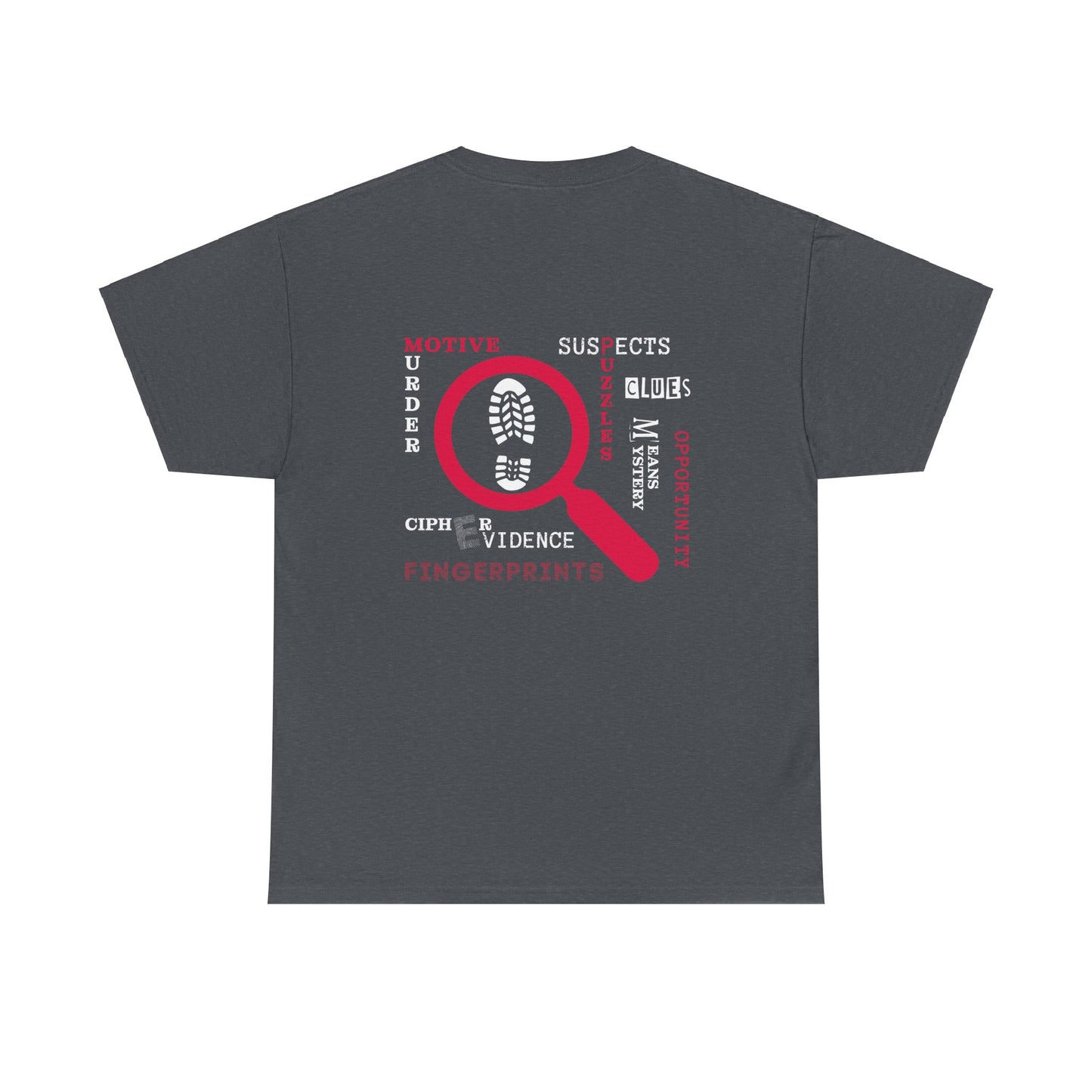 "I solve mysteries" Tabletop Detective t-shirt