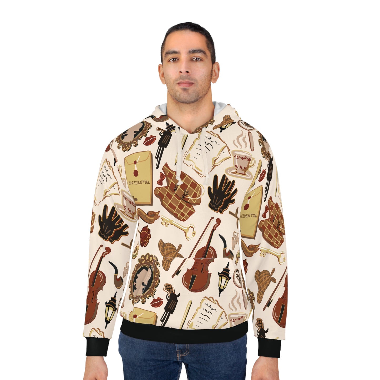 Sherlockian sleuth Pullover Hoodie