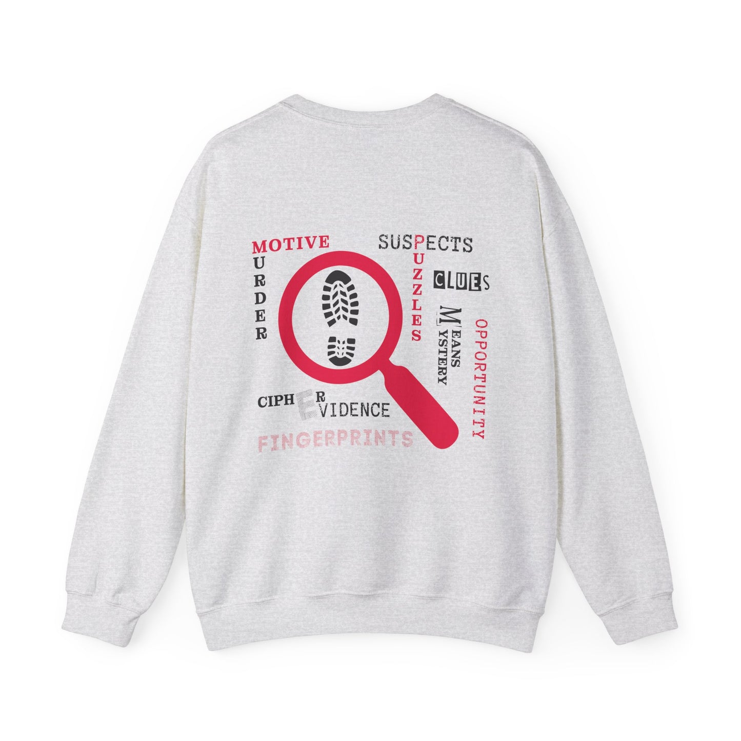 "I solve mysteries" Tabletop Detective Sweatshirt