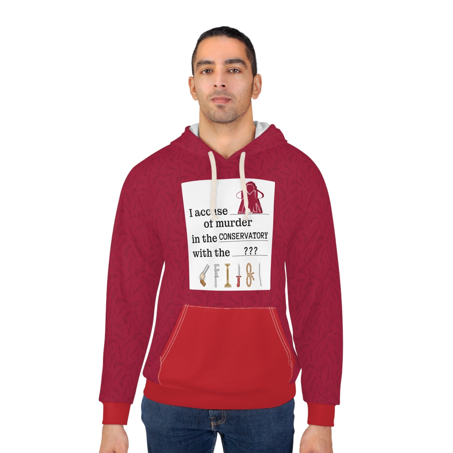 Mansion-trained mastermind "I accuse SCARLET" hoodie