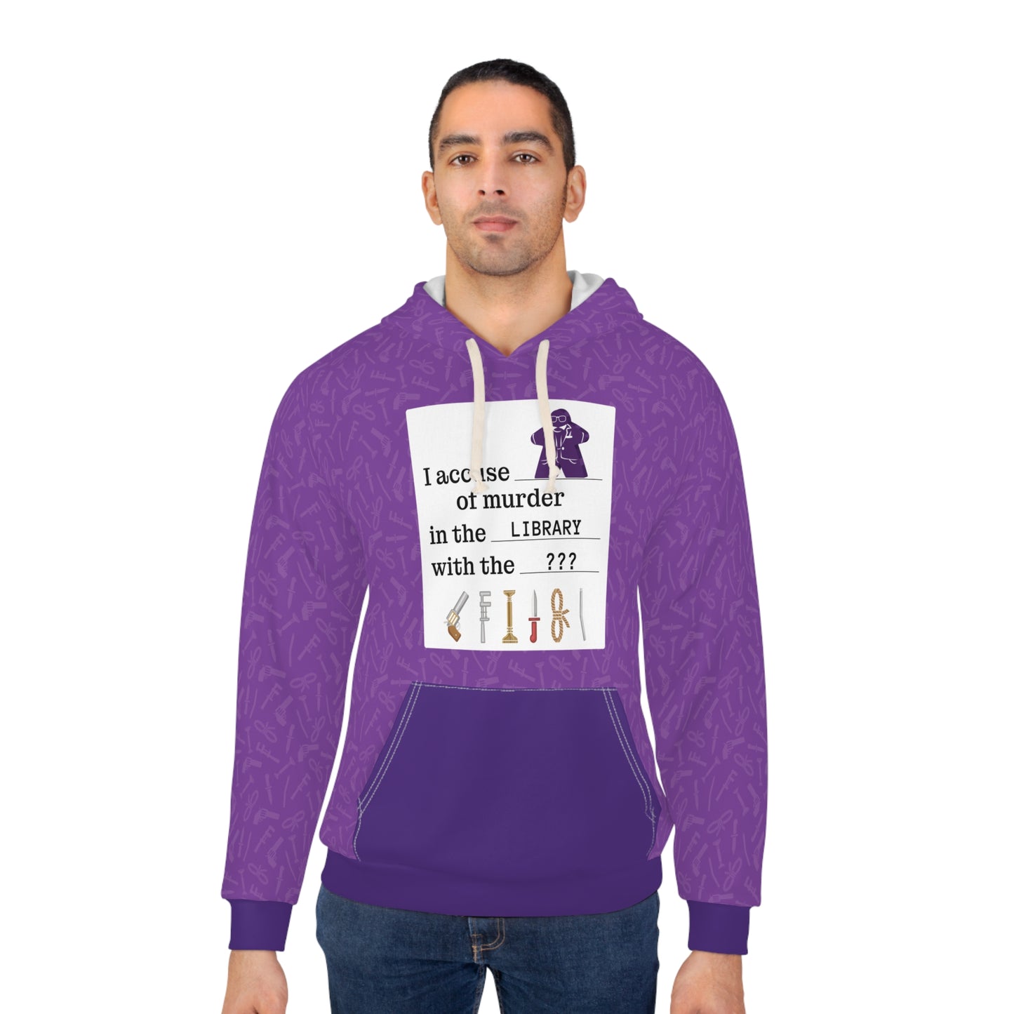 Mansion-trained mastermind "I accuse PLUM" hoodie