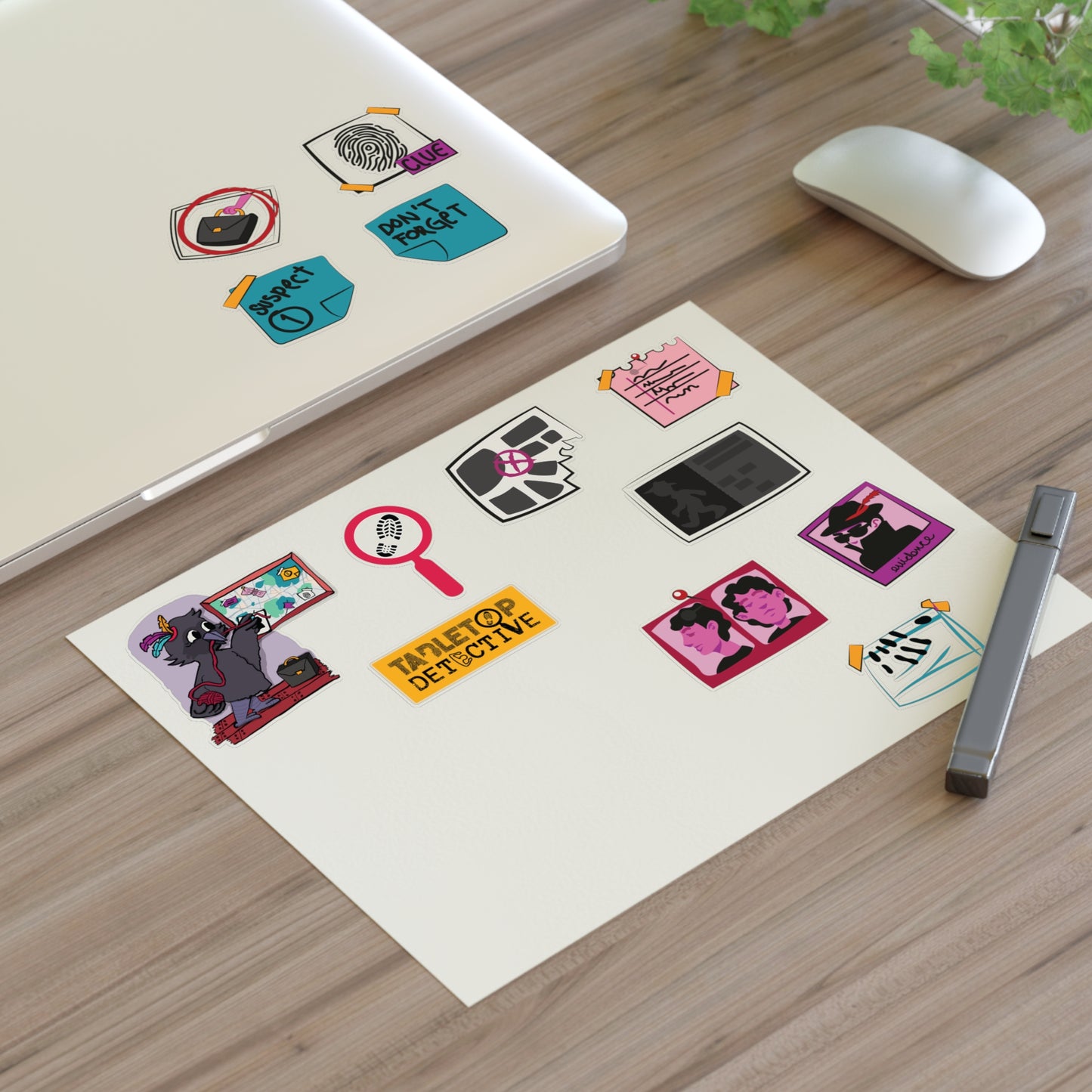 Murder-board maven Stickers