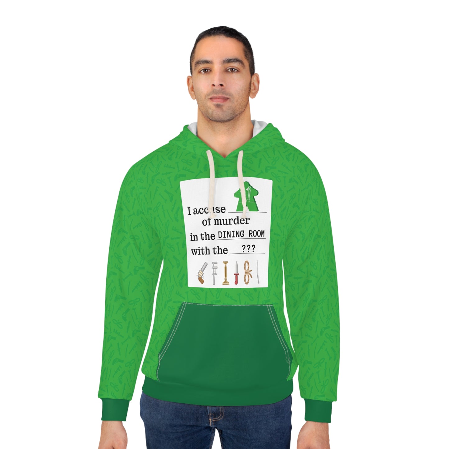 Mansion-trained mastermind "I accuse GREEN" hoodie