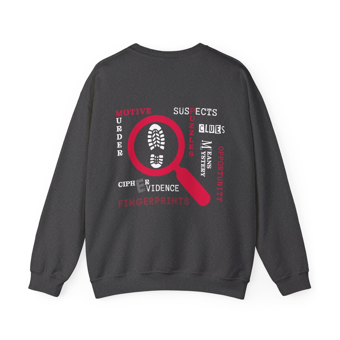 "I solve mysteries" Tabletop Detective Sweatshirt