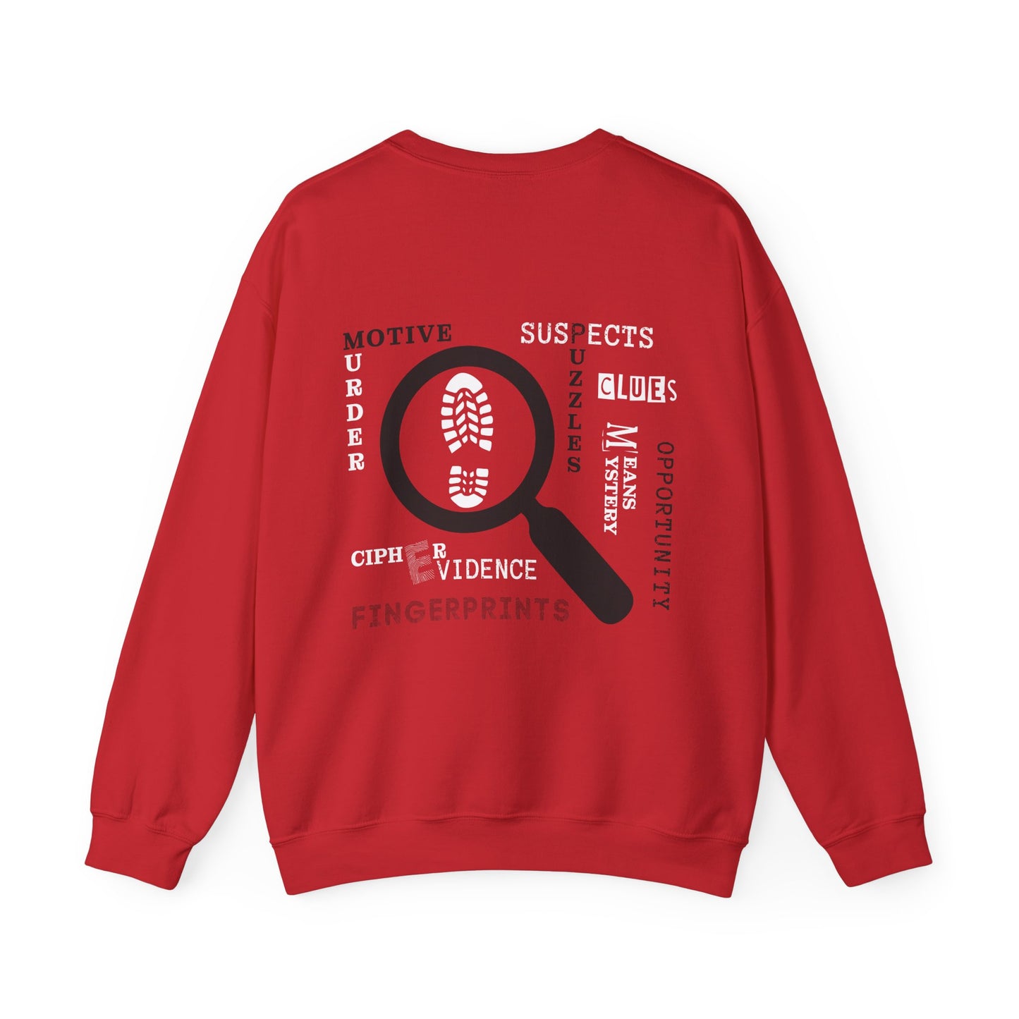 "I solve mysteries" Tabletop Detective Sweatshirt
