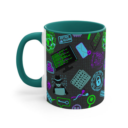 Mystery solver colorful mug