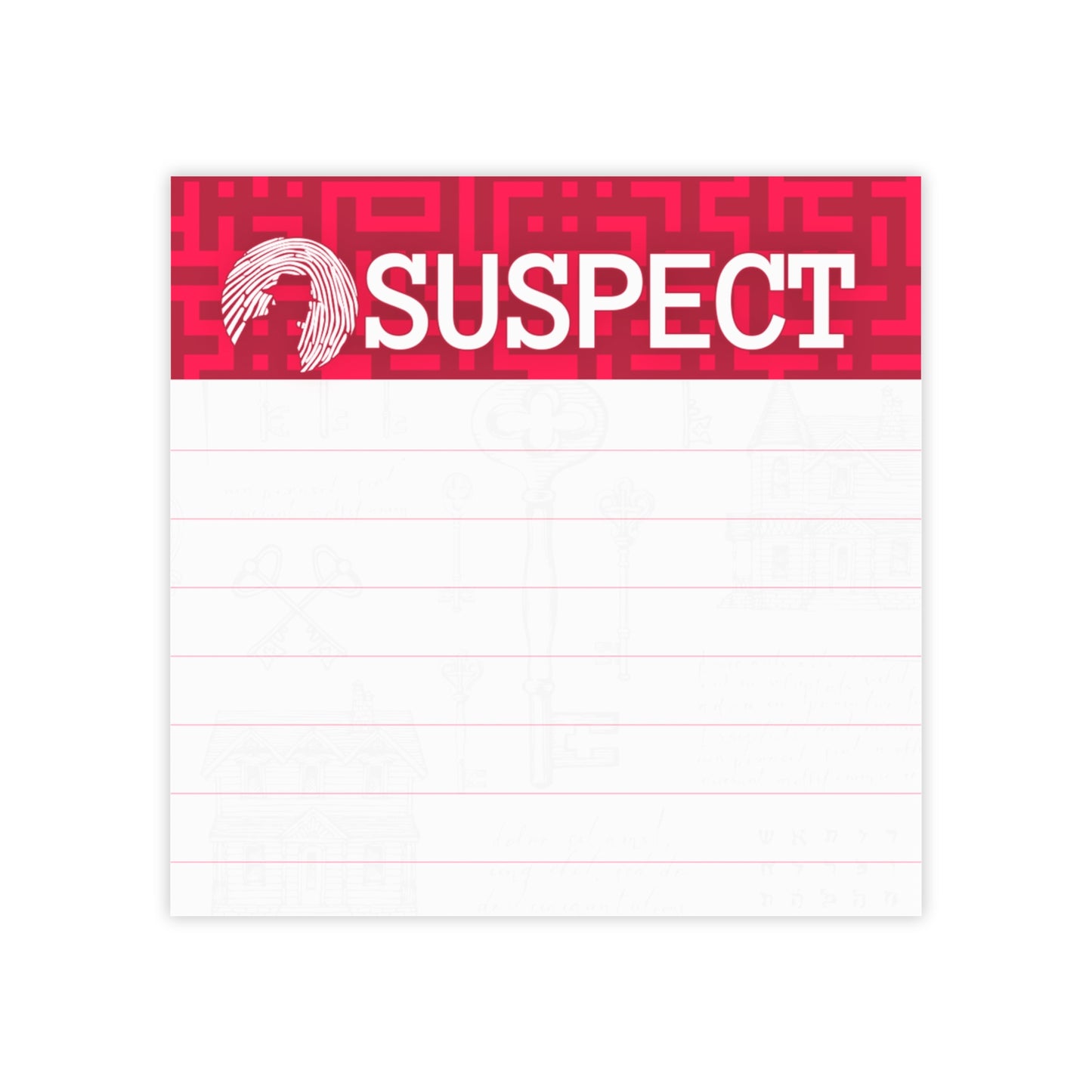 Suspect Post-it® Notes