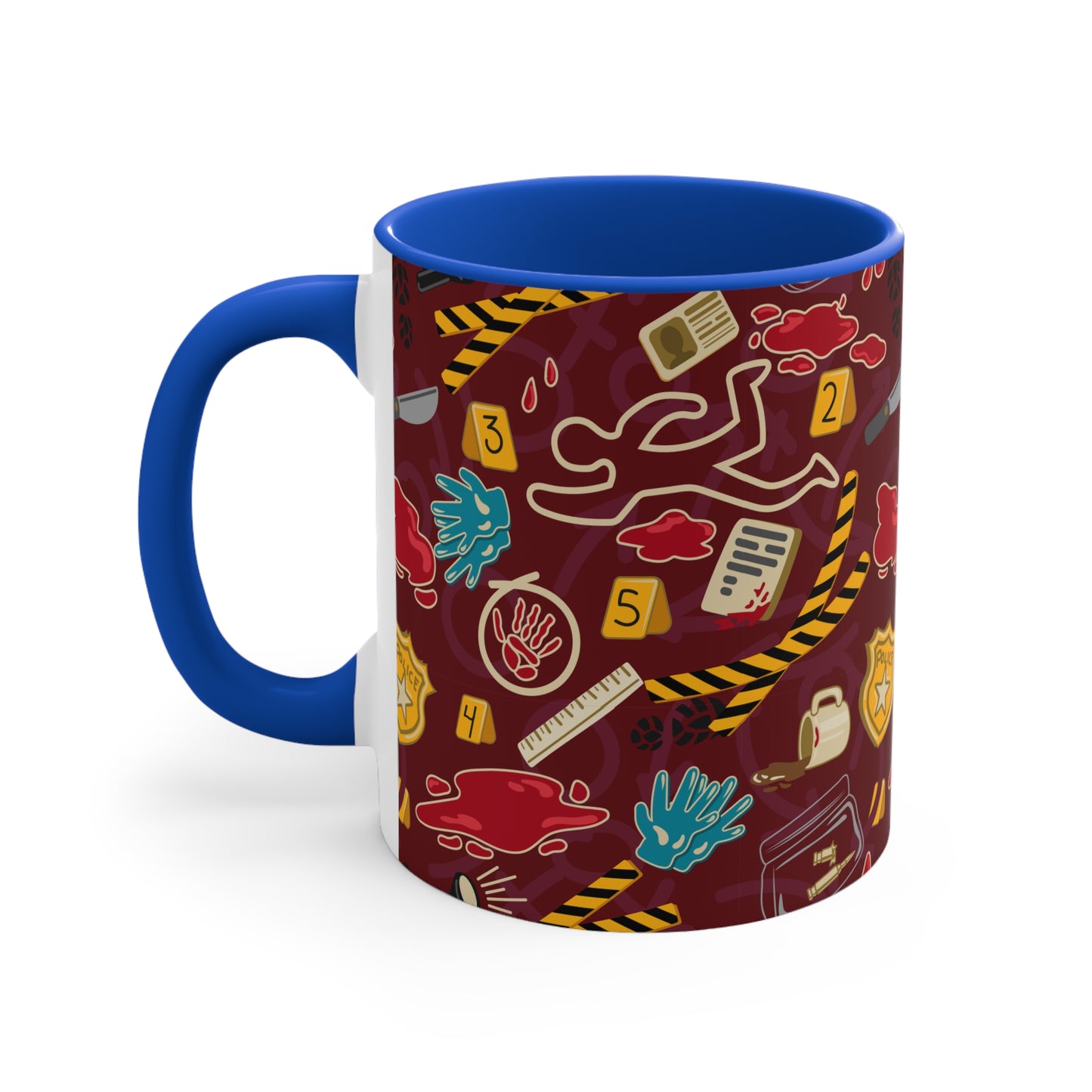 Mystery solver colorful mug