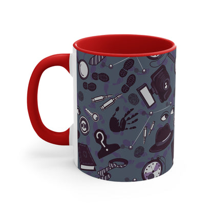 Mystery solver colorful mug