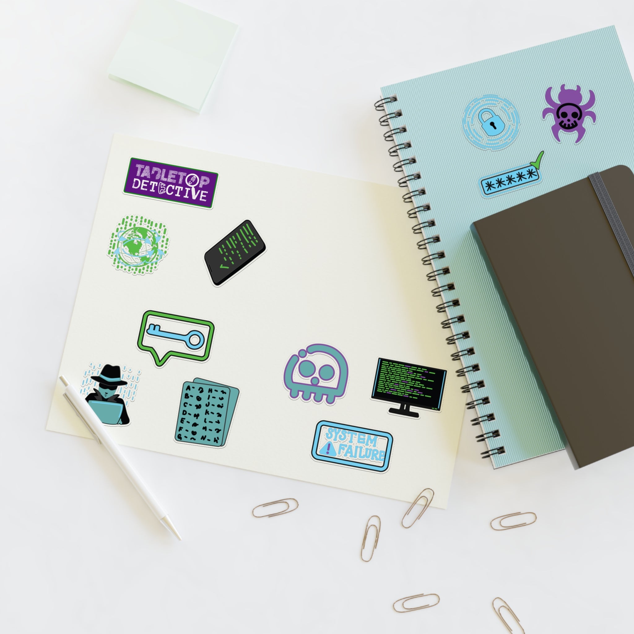 Cipher cracker Stickers ā Tabletop Detective